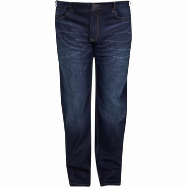 North jeans m. stretch RINGO L34, blue used wash
