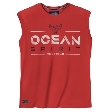 Redfield tanktop 'Ocean Spirit', paprika