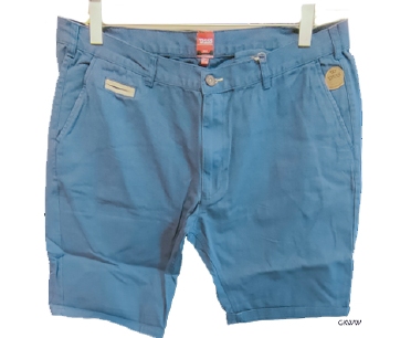 Chino shorts 'JOSH', staalblauw