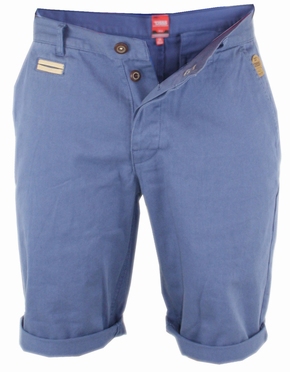 Chino shorts 'JOSH', staalblauw