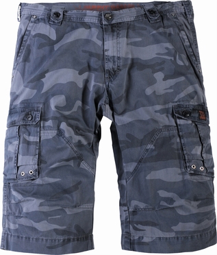 Capri camouflage-look, camo grijs