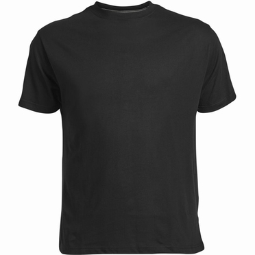 North 56°4 Basic T-shirt, effen zwart