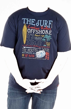 T-shirt 'The Surf Offshore', navy