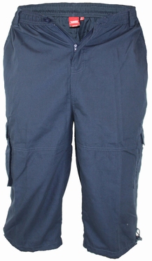 Cargo capri 'MASON' m. elastisch boord, navy