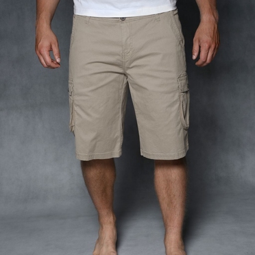 North 56°4 Shorts m. stretch Icons, light sand
