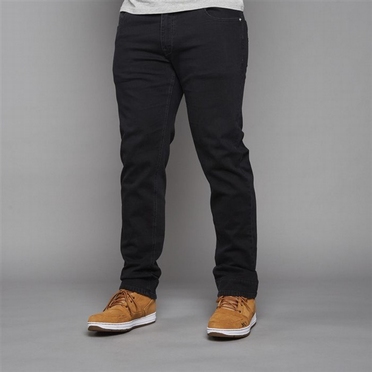 North jeans m. stretch RINGO en L34, zwart