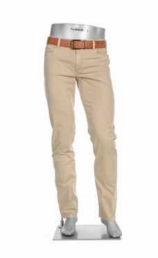 Alberto 5-pocket Superfit Pipe Broken Twill, beige