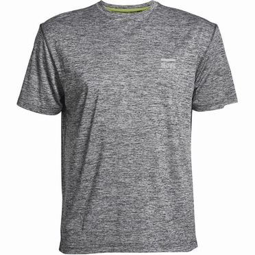 North 56°4 t-shirt m. Cool Effect, antraciet mel.