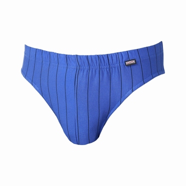 MAC slip micromodal, blauw/navy streep