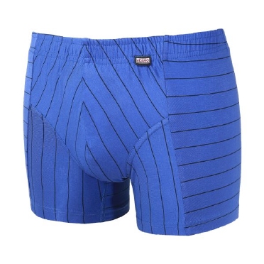 MAC boxerpant micromodal, navy/blauw streep
