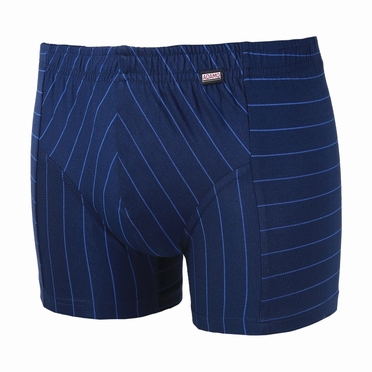MAC boxerpant micromodal, navy/blauw streep