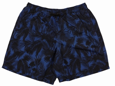 Zwemshort Palm Tree, navy blauw