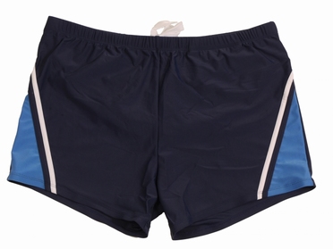 Zwembroek Boxer m. pijpjes MORITZ, navy/royal blue