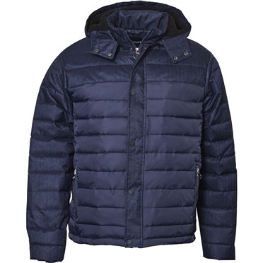 North 56°4 Quilted winterjack, 2-tone navy