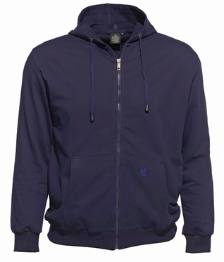 Ahorn sportief vest met capuchon, navy