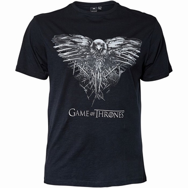 Replika t-shirt Game of Thrones, zwart