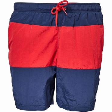 North 56°4 Zwemshorts 2-color, rood/navy