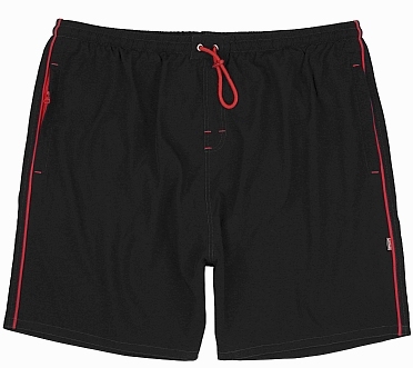 Zwemshort ELBA met stretch, zwart