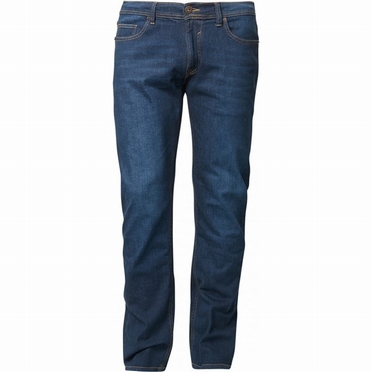 North 56°4 jeans van KURABO denim RINGO, blue used wash
