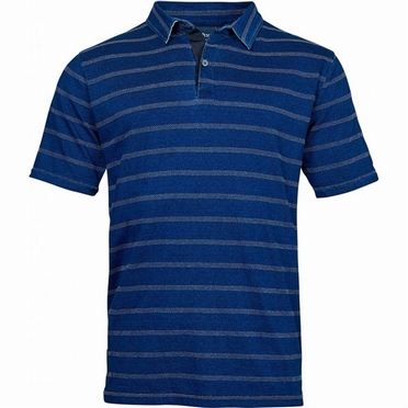 North 56°4 striped polo, indigo blue