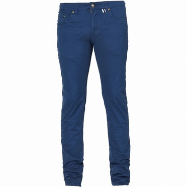 North jeans m. stretch RINGO L34, navy blauw