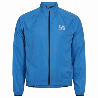 Cycling waterafstotend windjack, kobalt blauw