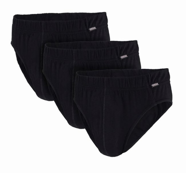 IAN slip onderbroek 3-pack, zwart (3 stuks)