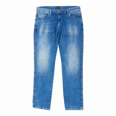 Replika Jeans m. stretch RINGO L34, blue washed
