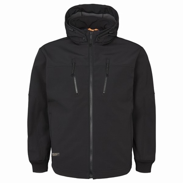 North 56°4 Softshell winterjack, zwart