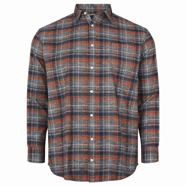 North 56°4 flanel blouse lange mouw, geruit