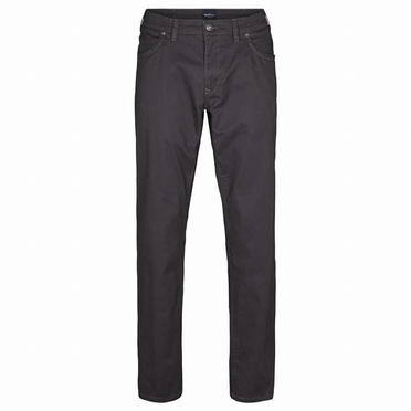 North 56°4 5-pocket broek met stretch MICK, d.grijs