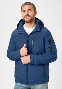 Redpoint winterjas DIXON stretch Protex, smoke blue