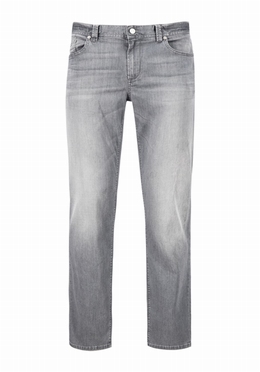 Alberto 5-pocket Regular Fit Smart Cotton L34, antra