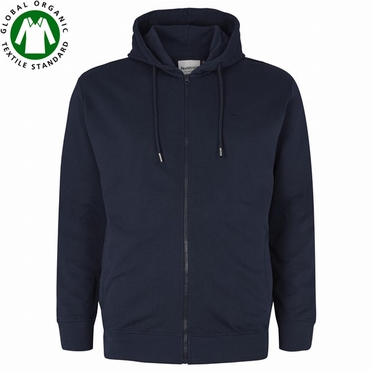 North 56°4 Hooded vest met rits, navy blauw