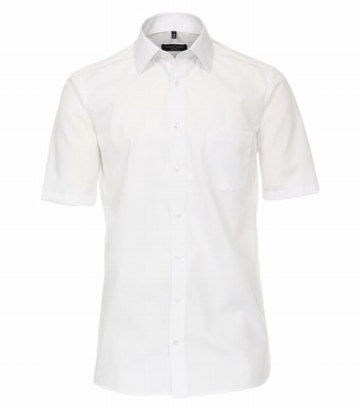 Casa Moda strijkvrij Comfort Fit overhemd, wit