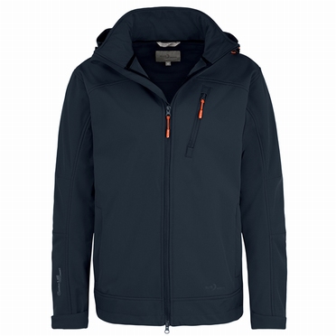 Blue Wave Softshell jas waterdicht 5000mm, navy