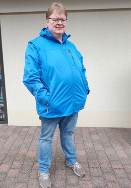 Blue Wave Softshell jas afritsbare mouwen, royal blue