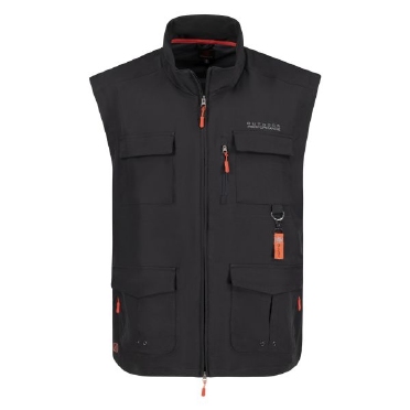 Adamo Outdoor multi-pocket bodywarmer, zwart