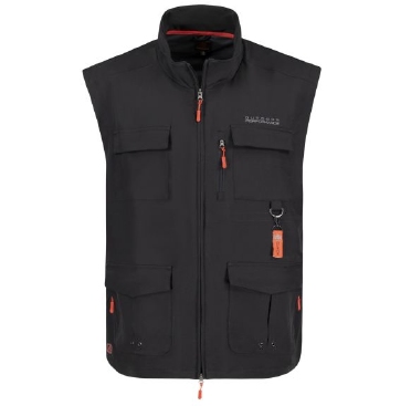 Adamo Outdoor multi-pocket bodywarmer, zwart