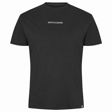 North 56Denim Jubileum T-shirt 'North56Denim', zwart