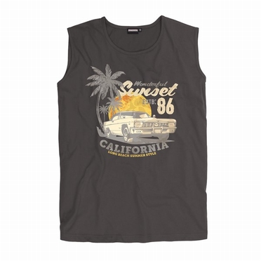 Adamo Tanktop SUNSET, antraciet