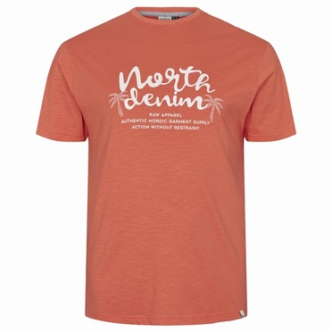 North 56Denim T-shirt print North Denim, orange