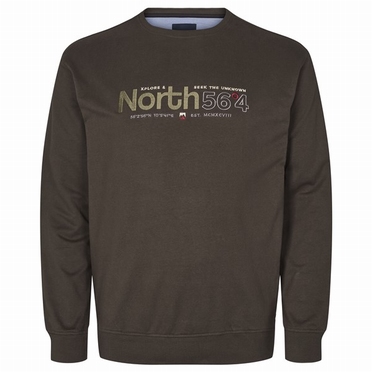 North 56°4 winter sweater 'North 56°4', d. olijf
