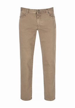 Alberto 5-pocket Regular Superfit Pipe L34, beige