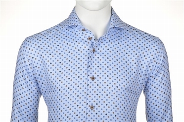 Eden Valley overhemd regular fit AMSTERDAM, l.blauw