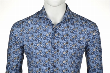 Eden Valley overhemd regular fit AMSTERDAM, blauw