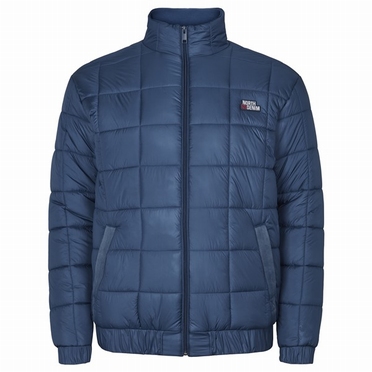 North 56°4 Hybrid puffer winterjack, navy blauw