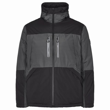 North 56°4 Ski/Outdoor Jack 5K, zwart-grijs