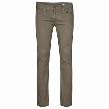 North 56Denim Twill jeans met stretch RINGO, olive green