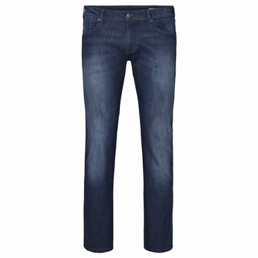 North 56Denim Ringo jeans m. superstretch L34, blue wash